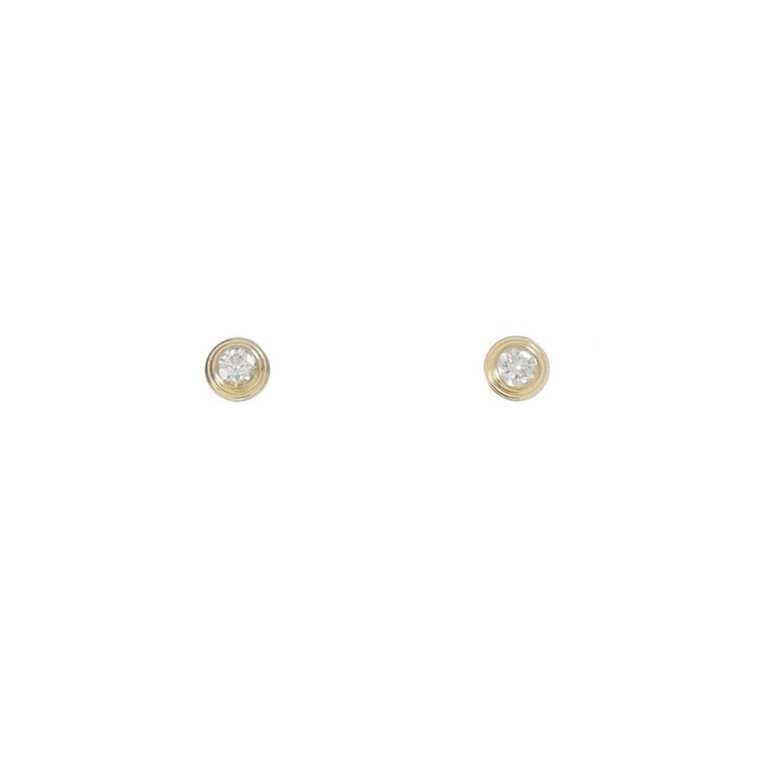 Cartier D'Amour Extra Small Earrings: --- Catalog ---Category: SizeWeight: 0.7g / 0.02oz.Diameter: 3.7mm / 0.14''Category: DesignType: Stud earringsColor: YellowMetal: GoldStone: DiamondGender: WomenMetal Purity: 18KCategory: