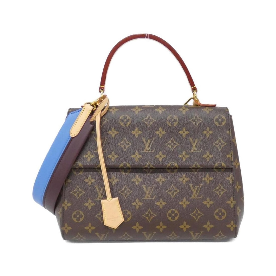 Louis Vuitton Monogram Cluny MM M43236 Handbag: --- Catalog ---Category: SizeWeight: 1.02kg / 2.24lb.Size (HxWxD): 23cm x 31cm x 13cm / 9.05'' x 12.2'' x 5.11''Strap Length: 78cm / 30.7''Handle Length: 32cm / 12.59''Category: DesignType: