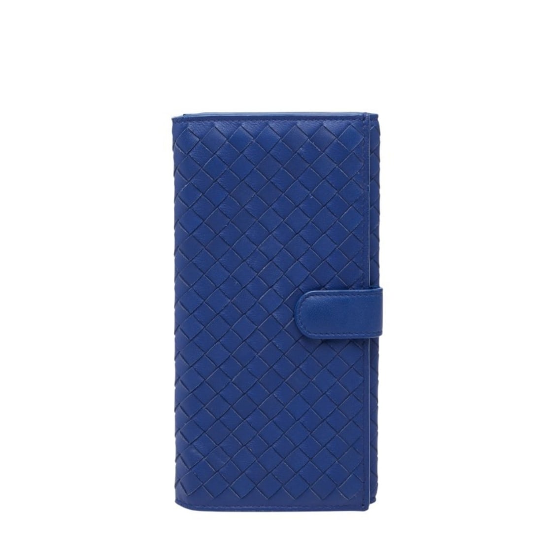 Bottega Veneta Intrecciato Long Wallet, Blue Leather, Women's: --- Catalog ---Category: SizeSize (HxWxD): 9.5cm x 19cm x 2cm / 3.74'' x 7.48'' x 0.78''Category: DesignType: Coin purse/coin caseColor: BlueGender: WomenMaterial: Leather Category: GeneralBrand: