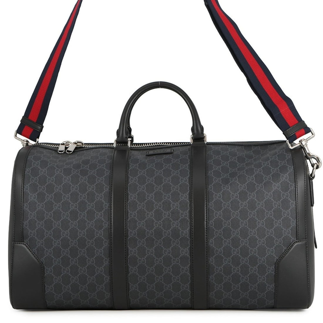 Gucci Boston Bag GG Supreme/Leather 478323 GUCCI 2-way Shoulder Black: --- Catalog ---Category: SizeWeight: 1.96kg / 4.32lb.Size (HxWxD): 29cm x 52cm x 27cm / 11.41'' x 20.47'' x 10.62''Strap Length: 91cm - 135cm / 35.82'' - 53.14''Category: DesignType: Boston bag,