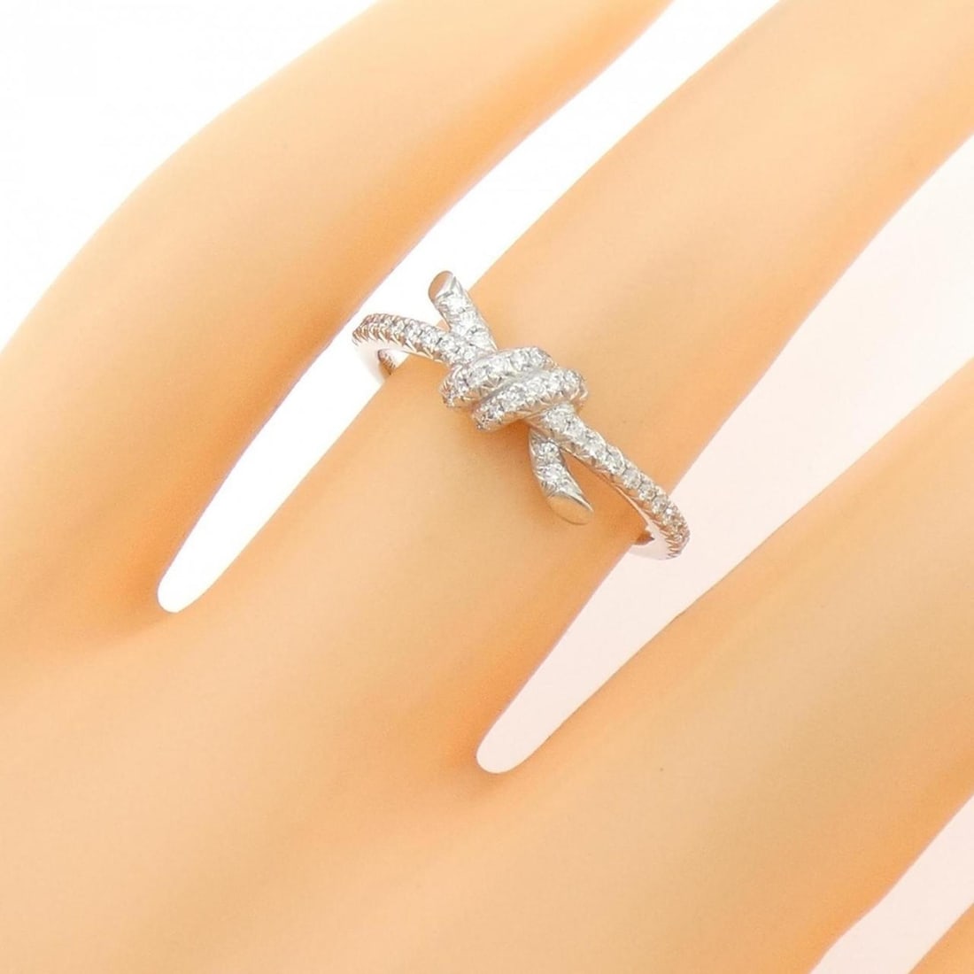Tiffany Knot Ring 0.19ct - 5