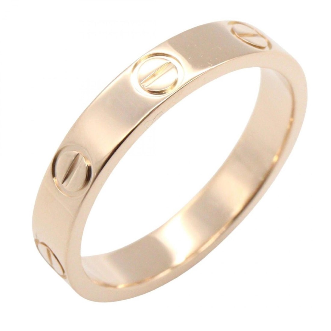 Cartier Mini Love Ring, 18K Pink Gold, for Men and Women, B4085200: --- Catalog ---Category: SizeJP Size: 10US Size: 5.5Category: DesignType: Band ringColor: Pink goldGender: WomenMaterial: Pink gold (18K)Category: GeneralMPN: B4085200Brand: Cartier--- Item List ---Se