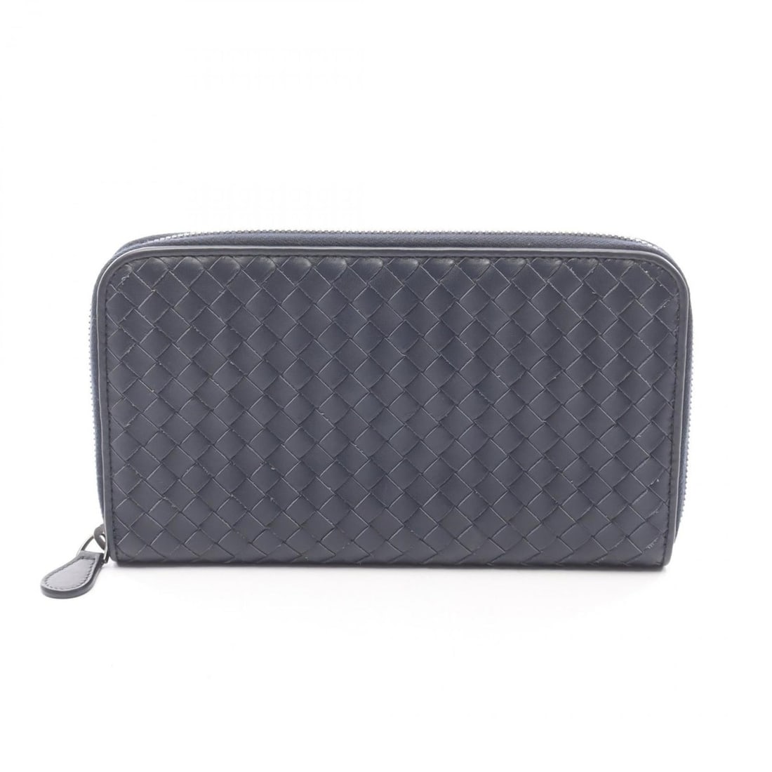 Bottega Veneta Intrecciato Leather Round Long Wallet for Men, Navy: --- Catalog ---Category: SizeSize (HxWxD): 12cm x 20.5cm x 2cm / 4.72'' x 8.07'' x 0.78''Category: DesignType: Long wallet (bi-fold)Color: NavyGender: Men,WomenMaterial: Intrecciato Category: GeneralB
