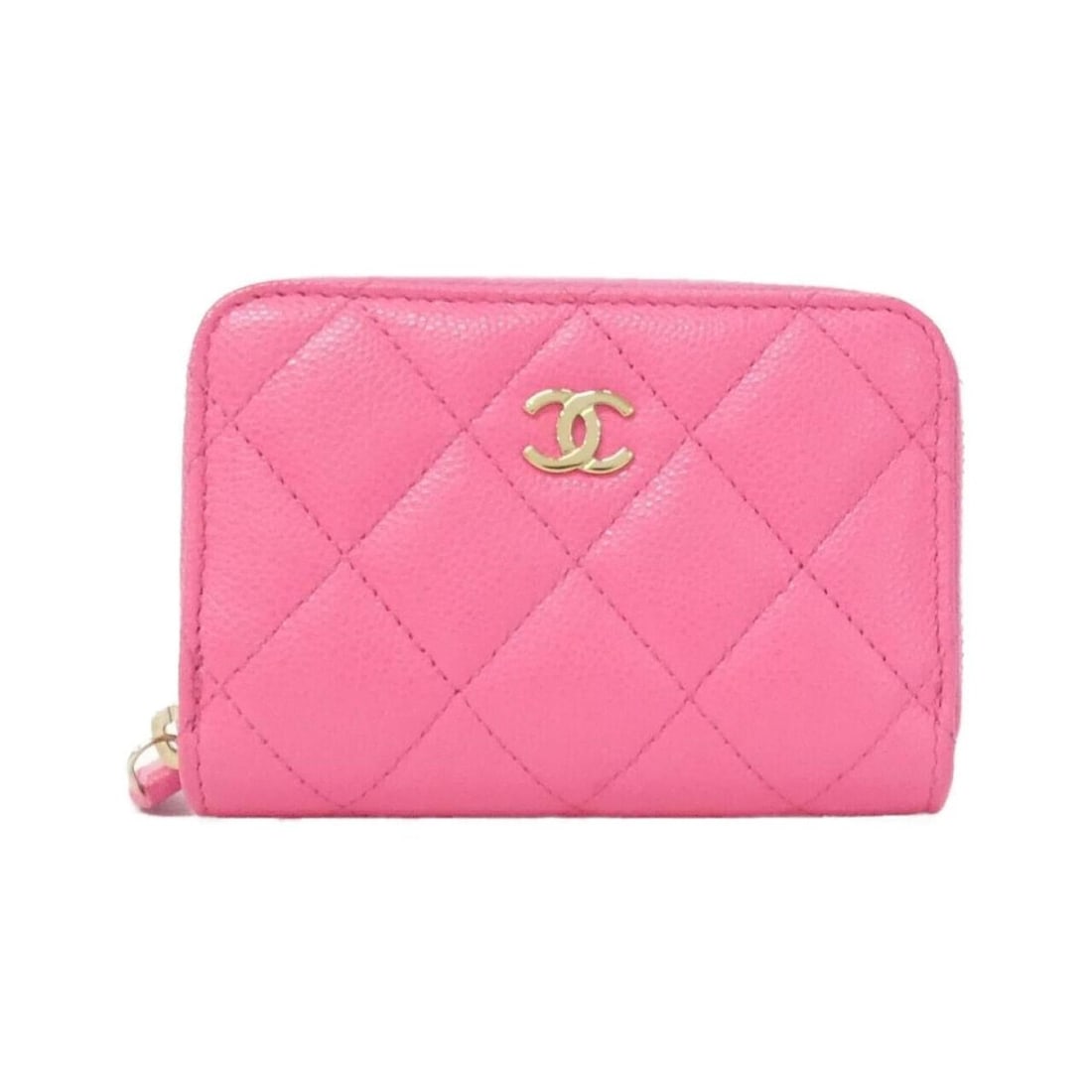 Chanel Timeless Classic Line AP0216 Wallet/Coin Case: --- Catalog ---Category: SizeSize (HxWxD): 7cm x 11cm x 2cm / 2.75'' x 4.33'' x 0.78''Category: DesignType: Coin purse/coin caseColor: PinkGender: WomenMaterial: Grained Calfskin Category: GeneralMPN: