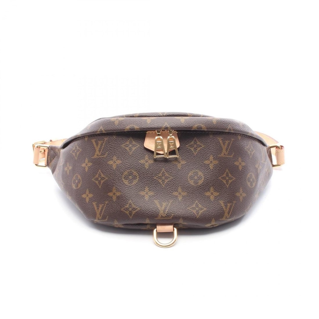 Louis Vuitton bum bag, waist body coated canvas and leather with Monogram detailing, brown, for men: --- Catalog ---Category: SizeSize (HxWxD): 18cm x 36cm x 12cm / 7.08'' x 14.17'' x 4.72''Category: DesignType: Fanny packColor: BrownGender: Men,WomenMaterial: Coated canvas , Leather Category: Genera