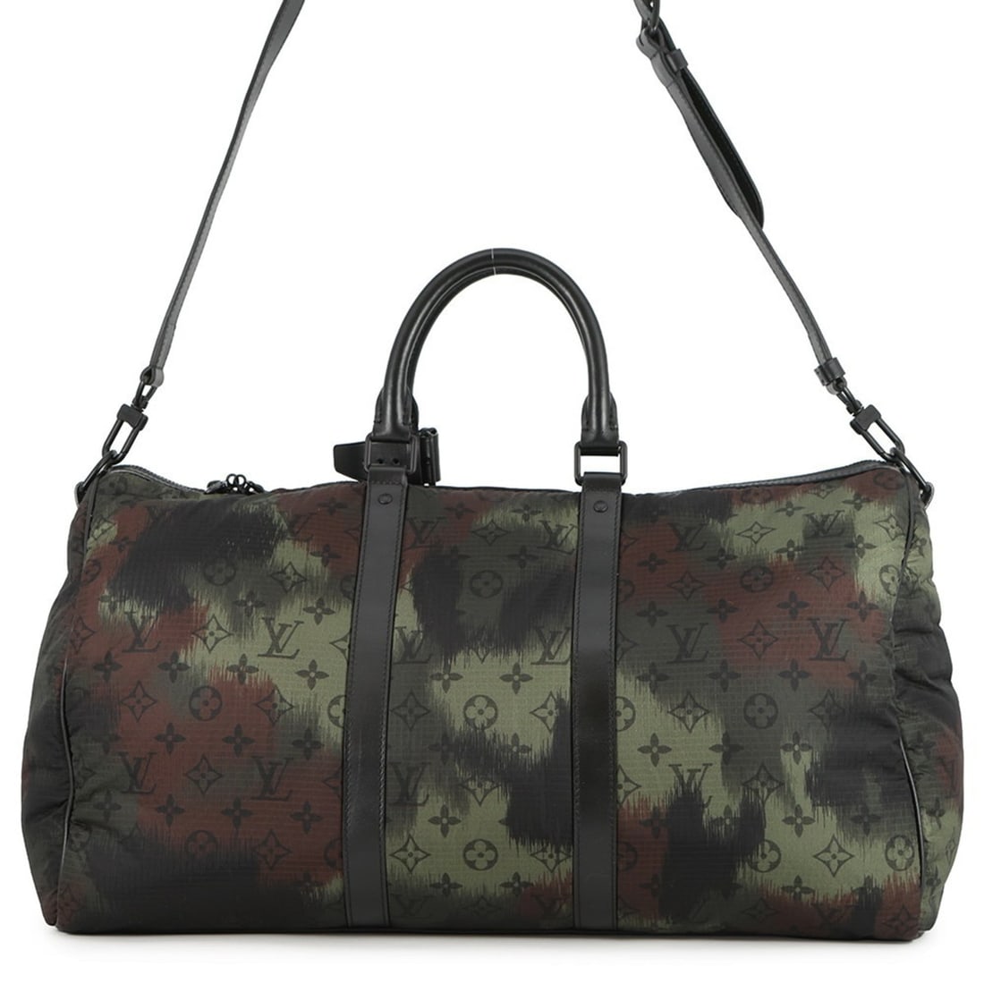 Louis Vuitton Monogram Camouflage Keepall Bandouliere 50 Boston Bag M41416 Black: --- Catalog ---Category: SizeWeight: 1.1kg / 2.42lb.Size (HxWxD): 32cm x 51cm x 16cm / 12.59'' x 20.07'' x 6.29''Strap Length: 86.5cm - 110.5cm / 34.05'' - 43.5''Category: DesignType: Boston bagColor: