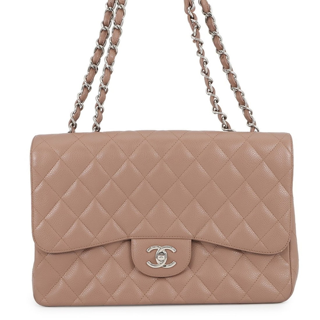 CHANEL Chain Shoulder Bag Matelasse 30 Coco Mark Caviar Skin A28600: --- Catalog ---Category: SizeWeight: 870g / 1.91lb.Size (HxWxD): 20cm x 30cm x 8.5cm / 7.87'' x 11.81'' x 3.34''Strap Length: 72cm - 129cm / 28.34'' - 50.78''Category: DesignType: Shoulder bagColor: P