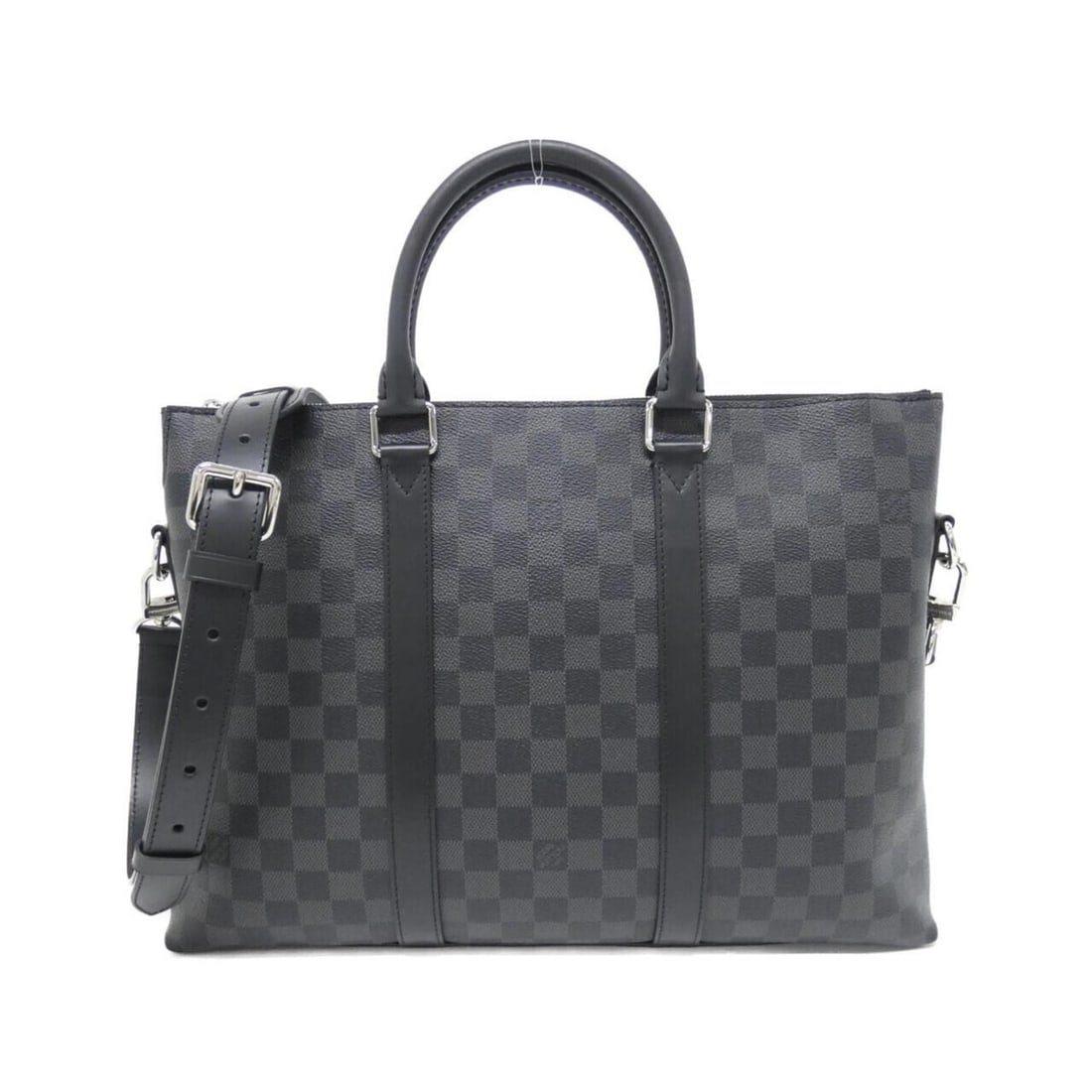 Louis Vuitton Damier Graphite Anton Briefcase N40024 Handbag: --- Catalog ---Category: SizeSize (HxWxD): 29cm x 39cm x 5cm / 11.41'' x 15.35'' x 1.96''Category: DesignType: Briefcase, HandbagColor: Dark gray, GraphiteGender: MenMaterial: Coated canvas Category: