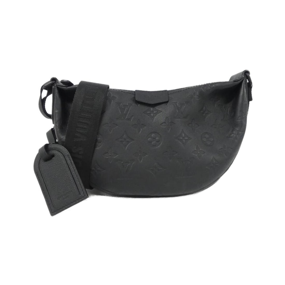 Louis Vuitton Monogram Shadow Hammock Bag PM M12510 Shoulder: --- Catalog ---Category: SizeSize (HxWxD): 15cm x 28cm x 8cm / 5.9'' x 11.02'' x 3.14''Category: DesignType: Shoulder bagColor: BlackGender: Women,MenMaterial: Leather Leather/Fur Type: