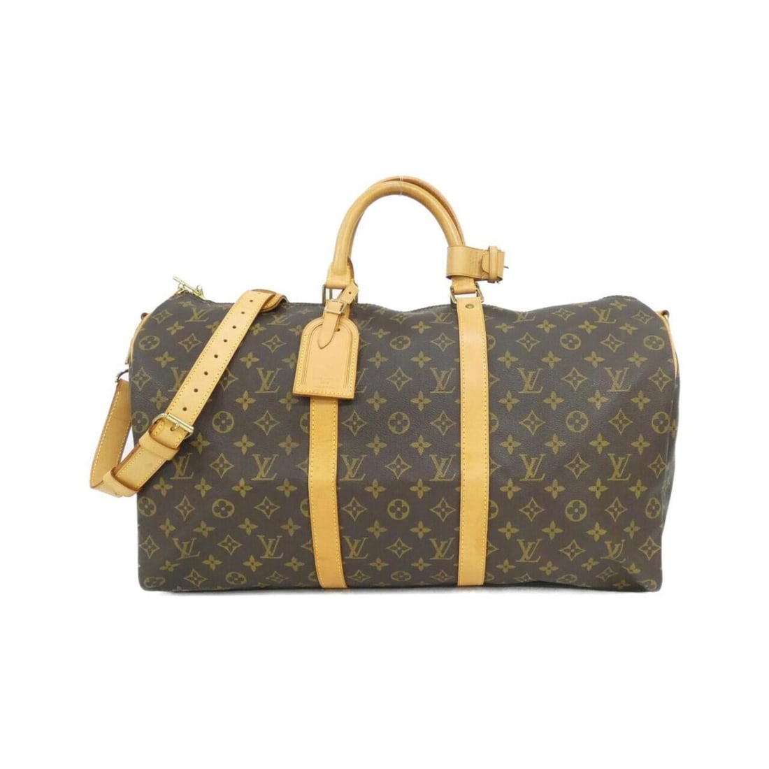 Louis Vuitton Monogram Keepall Bandouliere 50cm Boston Bag M41416: --- Catalog ---Category: SizeSize (HxWxD): 29cm x 50cm x 22cm / 11.41'' x 19.68'' x 8.66''Category: DesignType: Boston bagColor: BrownGender: Women,MenMaterial: Coated canvas Category: GeneralMPN: M41