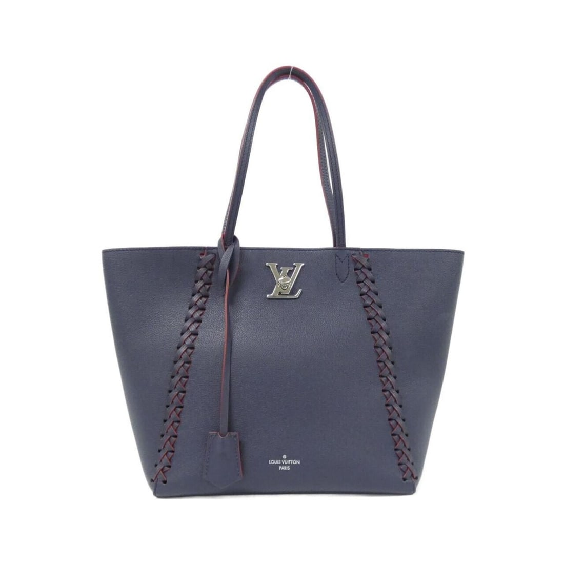 Louis Vuitton Lockme Cabas M54682 Handbag: --- Catalog ---Category: SizeSize (HxWxD): 27cm x 42cm x 16cm / 10.62'' x 16.53'' x 6.29''Category: DesignType: HandbagColor: Marine rougeGender: WomenMaterial: Leather Leather/Fur Type: