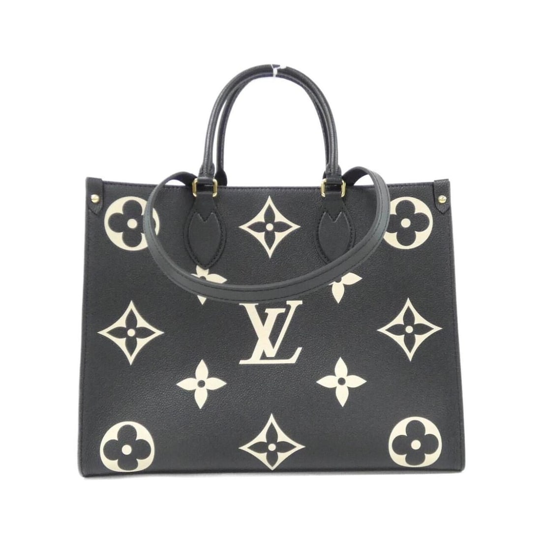 Louis Vuitton Two-Tone Monogram Empreinte On-the-Go MM M45495 Handbag (1 of 12)
