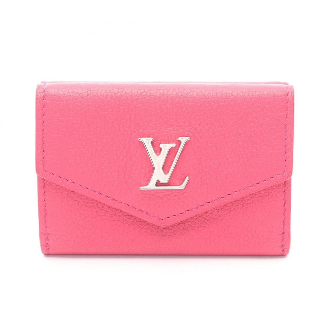 Louis Vuitton Portefeuille Rock Mini Fuchsia Tri-fold Wallet, Leather, Women's, Pink, M80087: --- Catalog ---Category: SizeSize (HxWxD): 7cm x 9.5cm x 2.5cm / 2.75'' x 3.74'' x 0.98''Category: DesignType: Wallet (tri-fold)Color: PinkGender: WomenMaterial: Leather Category: GeneralMPN: M80087Br