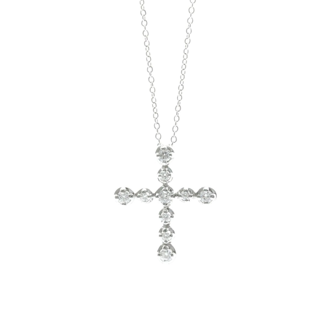 Tiffany Tenderness Diamond Necklace Platinum Diamond Women,Men Fashion Pendant Necklace (Silver): --- Catalog ---Category: SizeWeight: 3.2g / 0.11oz.Pendant Size: 20.5mm x 17.3mm / 0.8'' x 0.68''Neck Circumference: 41 cm / 16.14''Category: DesignColor: SilverMetal: PlatinumStone: DiamondStyle: Fas