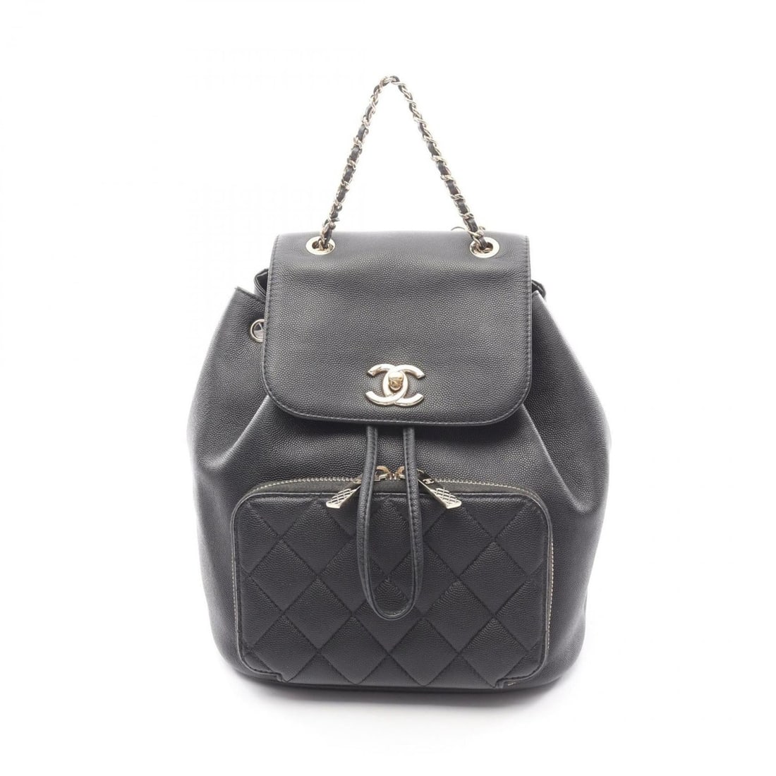 CHANEL Matelasse Backpack Bag in Calfskin Leather (Cowhide) for Women, Black (AS3530): --- Catalog ---Category: SizeSize (HxWxD): 23cm x 19cm x 14.5cm / 9.05'' x 7.48'' x 5.7''Category: DesignType: BackpackColor: BlackGender: WomenMaterial: Grained Calfskin Hardware Color: GoldCategory: