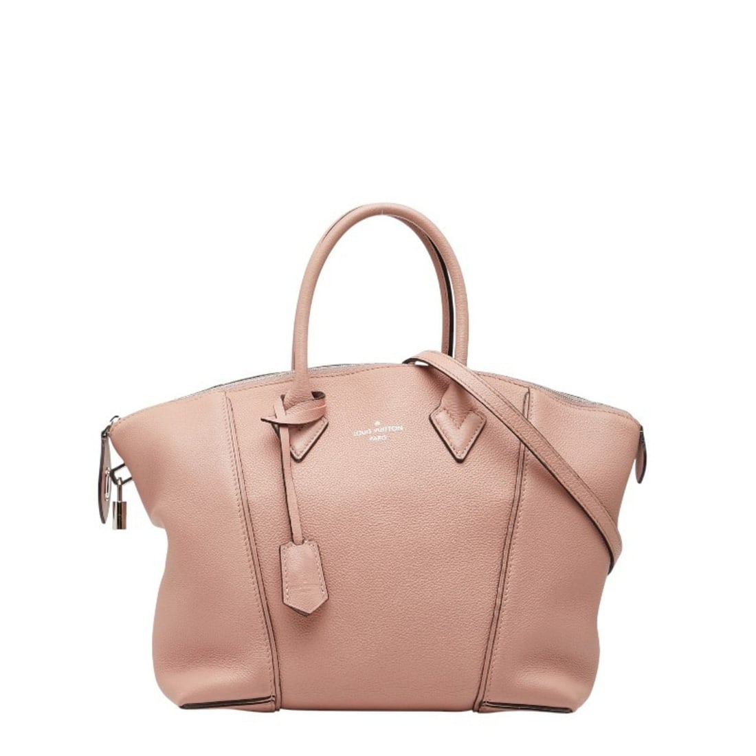 Louis Vuitton Lockit PM Handbag/Shoulder Bag 2WAY M50029 Magnolia Pink Leather Women's LOUIS VUITTON: --- Catalog ---Category: SizeSize (HxWxD): 24.5cm x 27cm x 12.5cm / 9.64'' x 10.62'' x 4.92''Category: DesignType: Handbag, Shoulder bagColor: Magnolia, PinkGender: WomenMaterial: Leather Category: Ge
