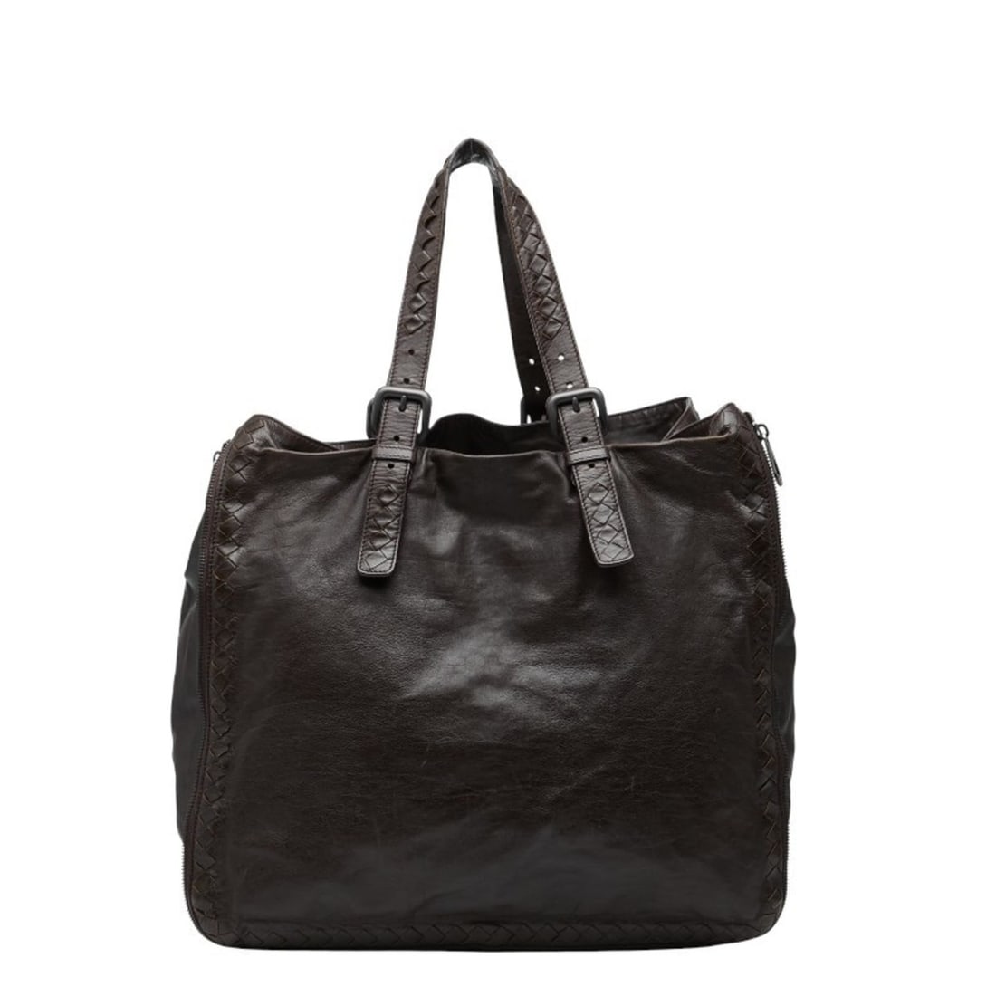 Bottega Veneta Intrecciato Tote Bag in Brown Leather for Women (1 of 14)