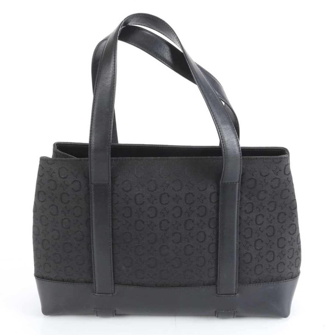 Celine C Macadam Leather Tote Bag, Shoulder Handbag, Black, Women's: --- Catalog ---Category: SizeSize (HxWxD): 21cm x 31cm x 9cm / 8.26'' x 12.2'' x 3.54''Strap Length: 45cm / 17.71''Category: DesignType: Shoulder bag, Tote bagColor: BlackGender: WomenMaterial: Leathe
