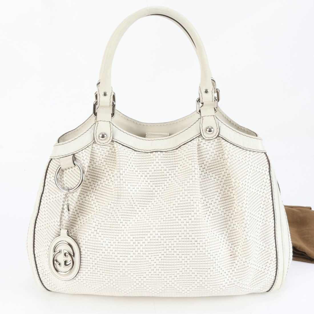 Gucci Guccissima Diamante Sukey 211944 Leather Tote Bag Shoulder Handbag Women's (1 of 17)