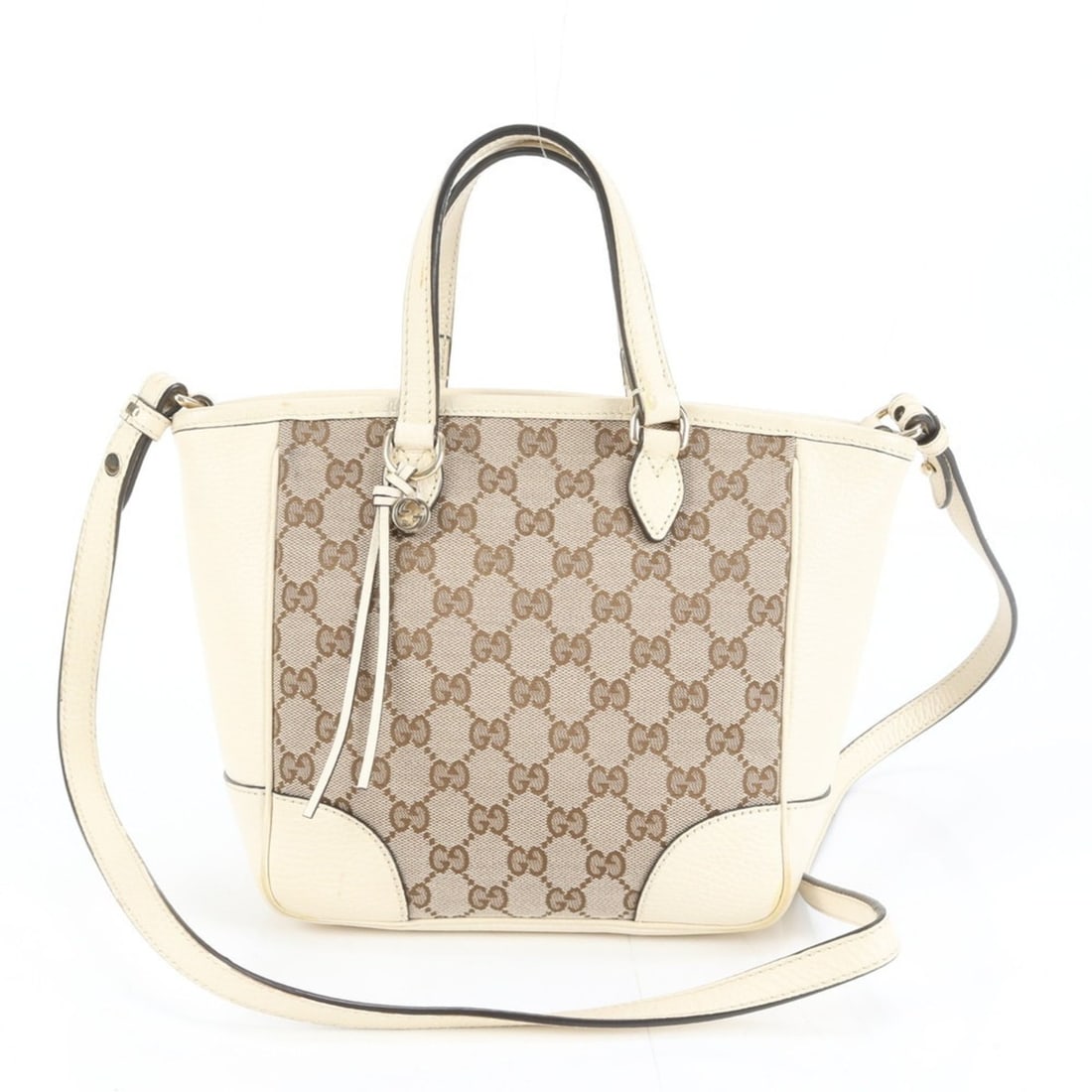 Gucci GG Canvas 449241 Leather Shoulder Bag/Hand Tote Bag for Women (1 of 10)