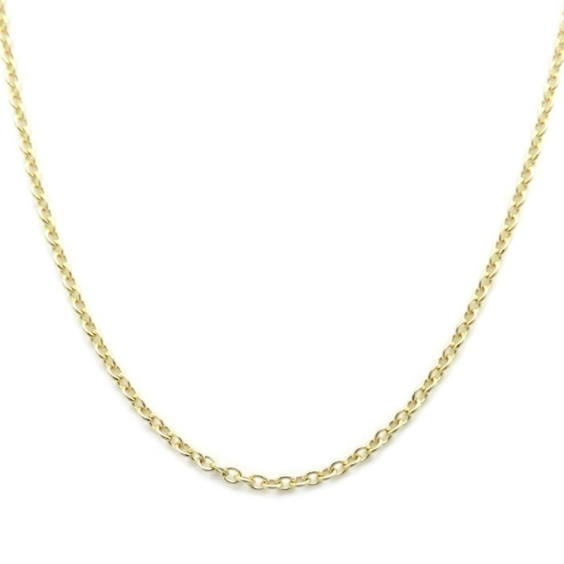 TIFFANY & Co. Tiffany Chain Necklace, 18K Yellow Gold, Women's, 294990: --- Catalog ---Category: SizeNeck Circumference: 46 cm / 18.11''Category: DesignColor: Yellow goldGender: WomenMaterial: Yellow goldNecklace Type: NecklaceCategory: GeneralBrand: Tiffany--- Item List
