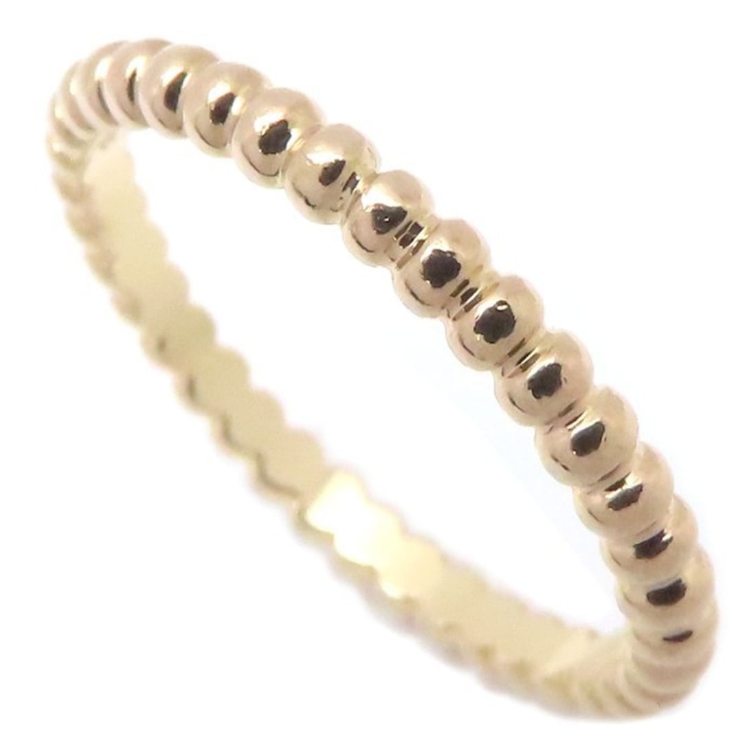Van Cleef & Arpels Perlée Ring, Small Model, #54, 18K Gold, Women's, VCARPJMF00 294981 (1 of 15)