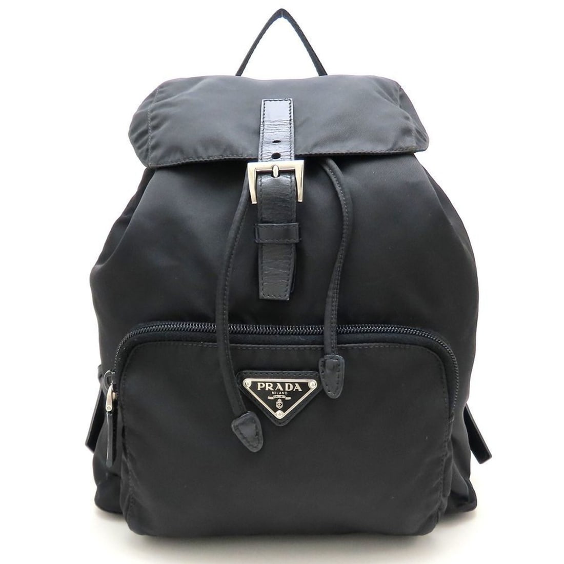 PRADA Prada Backpack BZ4650 Nylon NERO Black Women's 353090 (1 of 16)