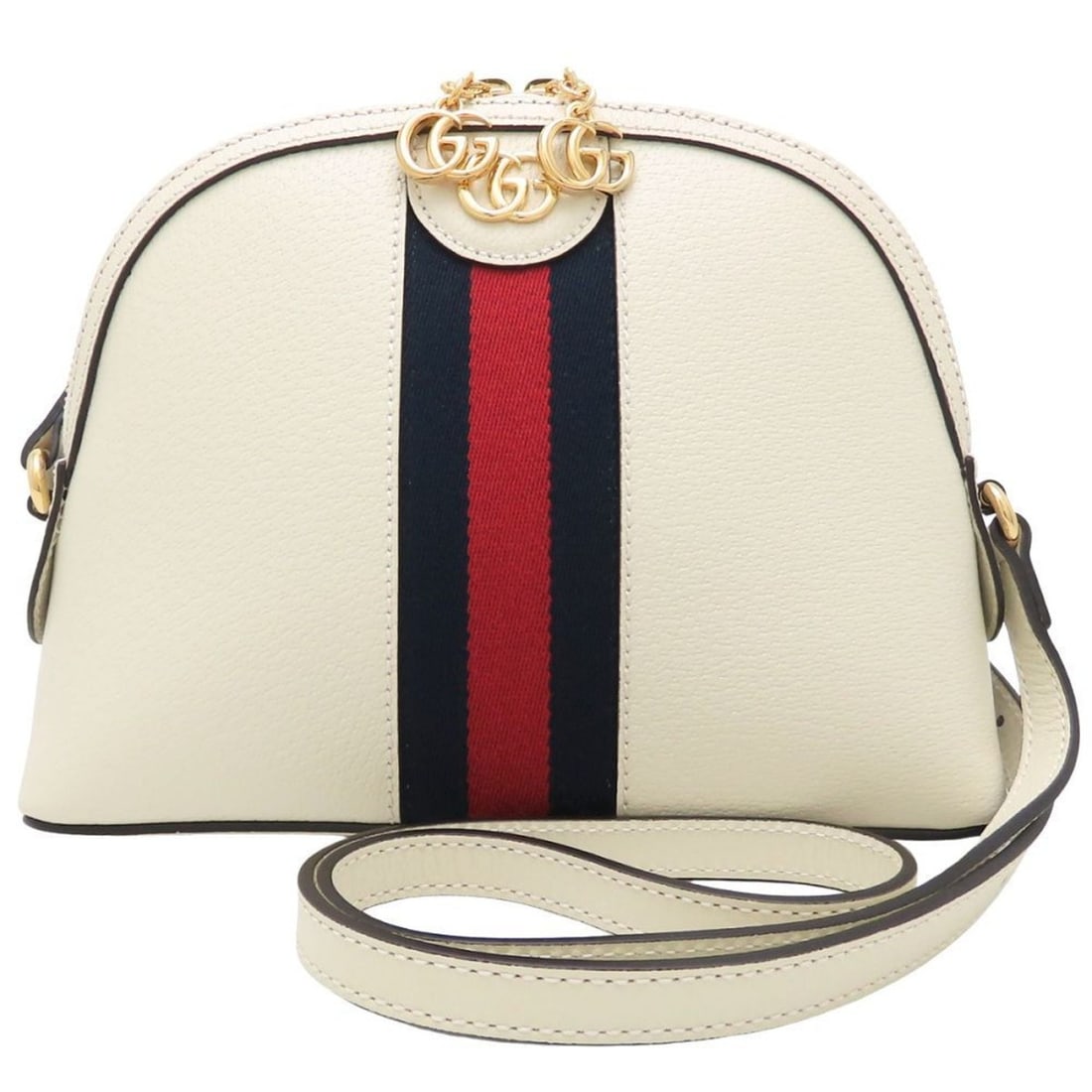 GUCCI Ophidia 719881 Shoulder Bag in White Leather, Outlet, Women's, 353094: --- Catalog ---Category: SizeSize (HxWxD): 18cm x 23.5cm x 7.5cm / 7.08'' x 9.25'' x 2.95''Category: DesignType: Shoulder bagColor: WhiteGender: WomenMaterial: Leather Category: GeneralMPN: 719881Bran