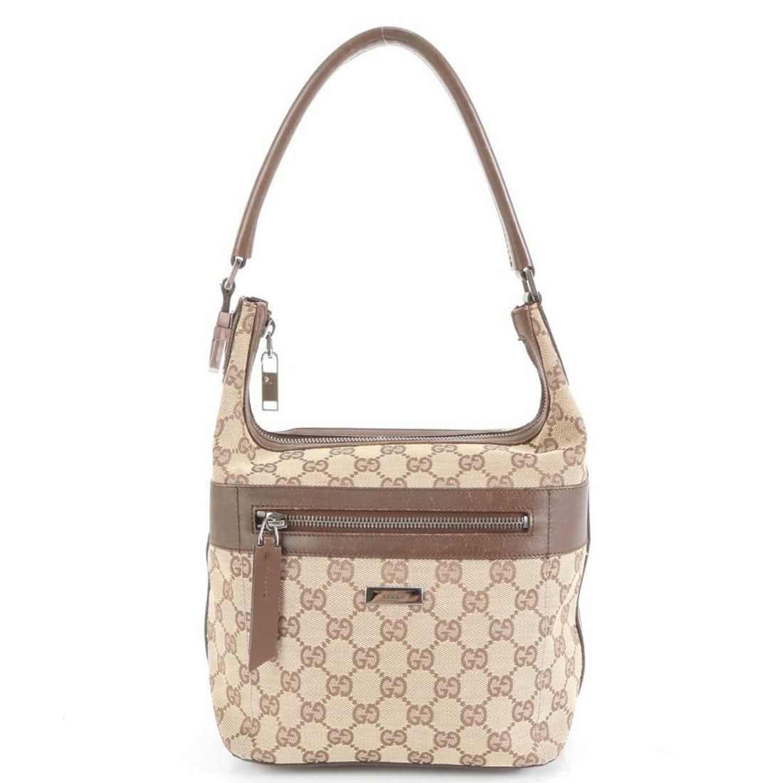 Gucci GG Canvas 001 4299 Leather Shoulder Bag One-Shoulder for Women (1 of 10)