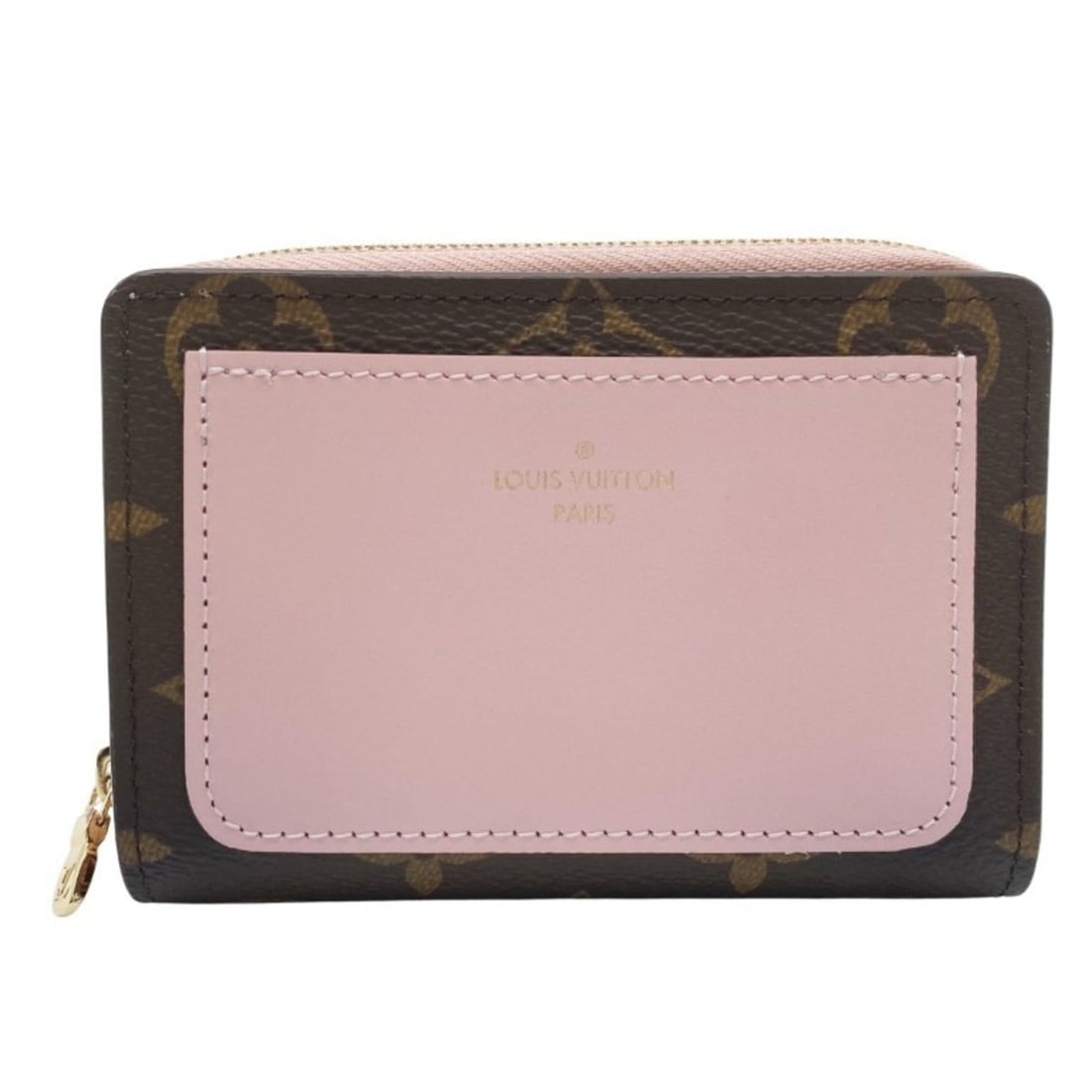LOUIS VUITTON Louis Vuitton Portefeuille Lou M82378 Rose Ballerine Monogram Women's Bifold Wallet: --- Catalog ---Category: SizeSize (HxWxD): 8cm x 11.5cm x 2.7cm / 3.14'' x 4.52'' x 1.06''Category: DesignType: Wallet (bi-fold)Color: Rose ballerineGender: WomenMaterial: Monogram Category: GeneralLi