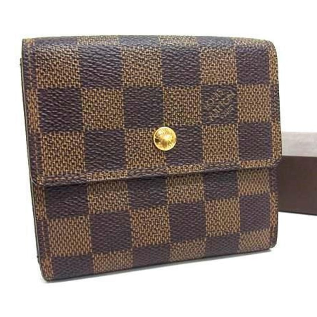 LOUIS VUITTON Louis Vuitton Wallet Porte Monnaie Carte Credit N61652 Brown Damier Women's Tri-fold: --- Catalog ---Category: SizeSize (HxWxD): 10cm x 10.7cm x 2cm / 3.93'' x 4.21'' x 0.78''Category: DesignType: Wallet (tri-fold)Color: Brown, Damier CanvasGender: WomenCategory: GeneralLine: DamierBra