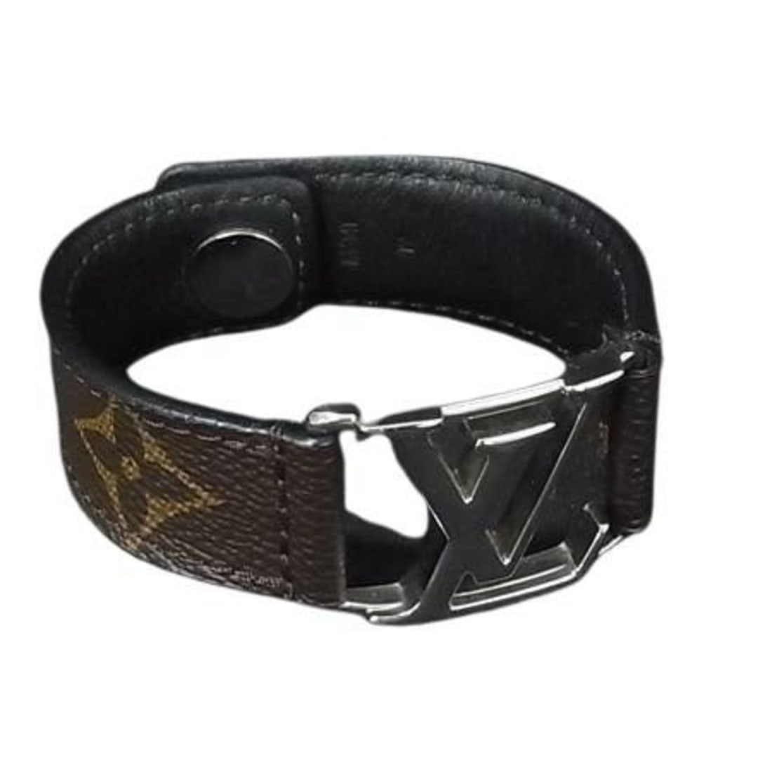 LOUIS VUITTON Hockenheim M6141 Brown Monogram Bracelet for Men and Women: --- Catalog ---Category: SizeWidth: 2.2cm / 0.86''Total Length: 20cm / 7.87''Category: DesignType: Charm braceletColor: BrownStyle: FashionGender: Men,Women,UnisexMaterial: MonogramCategory: GeneralLi