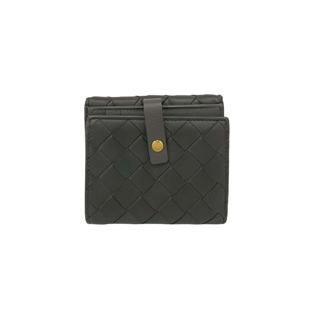 BOTTEGA VENETA Intrecciato Leather Bifold Wallet with Card Case, Gray, 20650: --- Catalog ---Category: SizeSize (HxWxD): 10cm x 10.5cm x 2cm / 3.93'' x 4.13'' x 0.78''Category: DesignType: Wallet (bi-fold)Color: GrayGender: WomenMaterial: Leather Category: GeneralBrand: Bottega