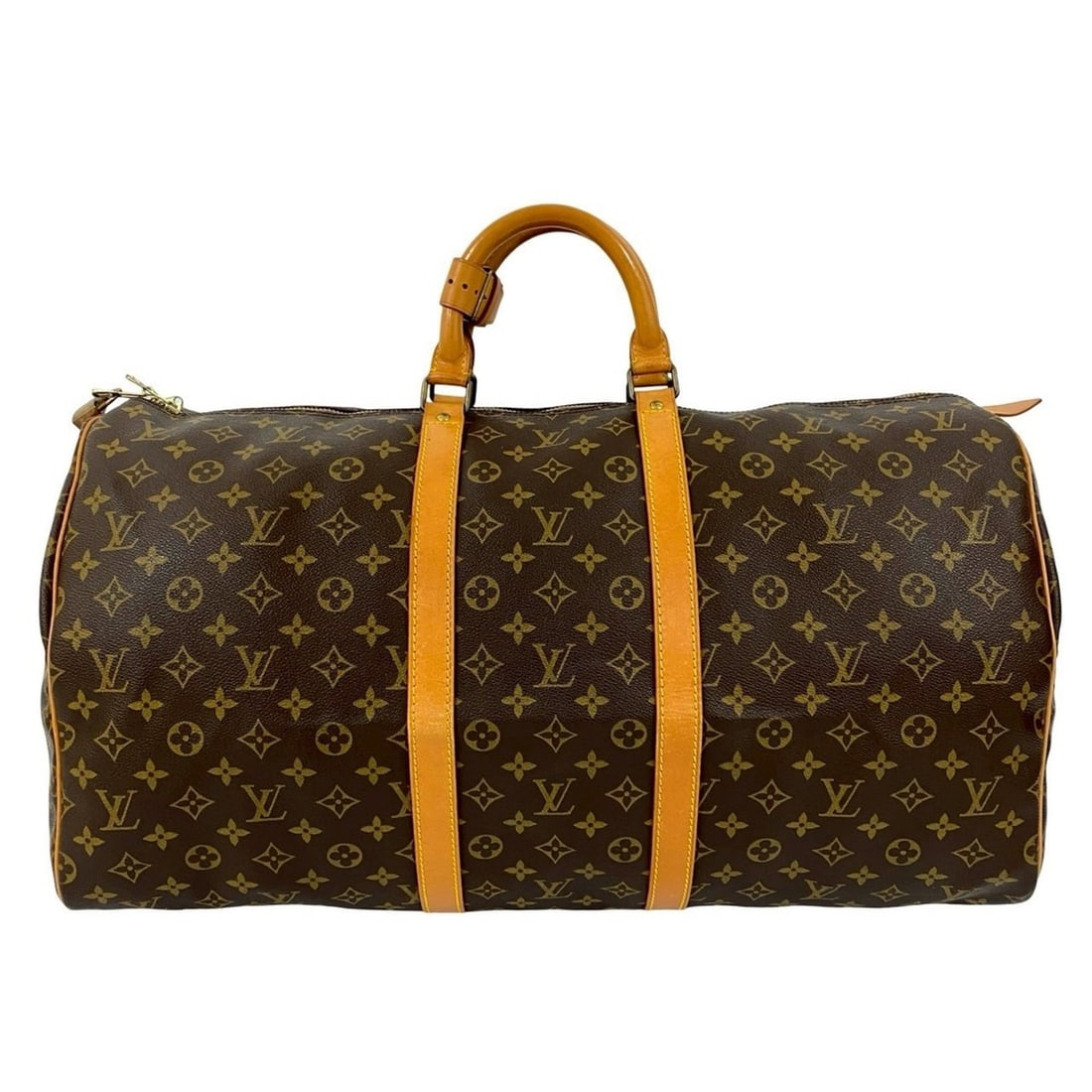 LOUIS VUITTON Speedy 55 Leather Boston Bag, Brown, 31001: --- Catalog ---Category: SizeSize (HxWxD): 30cm x 57cm x 26cm / 11.81'' x 22.44'' x 10.23''Category: DesignType: Boston bagColor: BrownGender: WomenMaterial: Leather , PVC Category: GeneralBrand: Loui