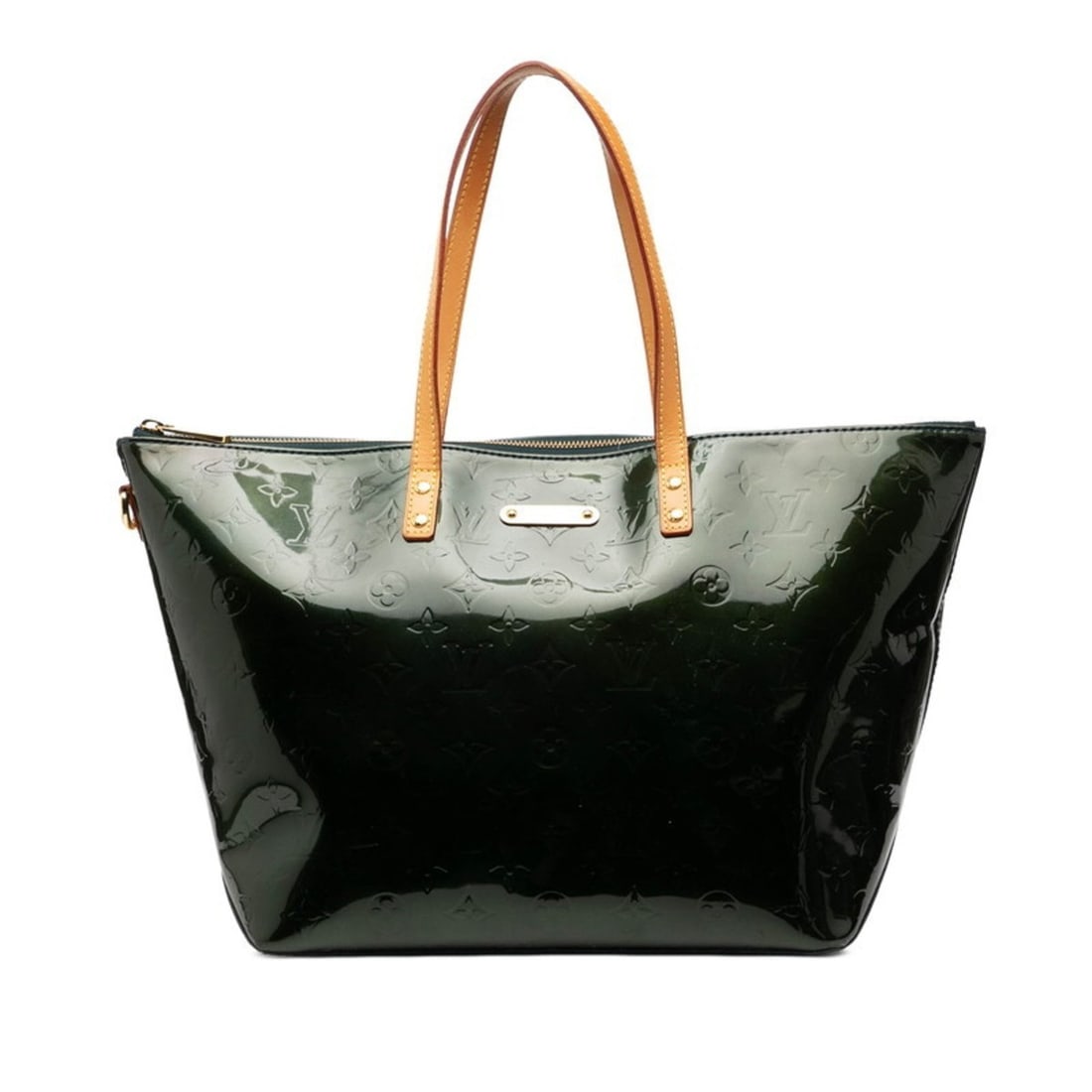 Louis Vuitton Monogram Vernis Bellevue GM Tote Bag/Shoulder Bag M93673 Bleu Nuit Green Patent: --- Catalog ---Category: SizeSize (HxWxD): 27cm x 28cm x 19cm / 10.62'' x 11.02'' x 7.48''Category: DesignType: Shoulder bag, Tote bagColor: Blue nuit, GreenGender: WomenMaterial: Patent leather Categ
