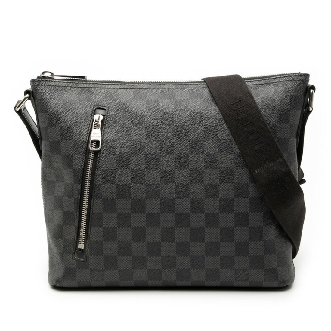 Louis Vuitton Damier Graphite Mick PM Crossbody Shoulder Bag N41211 Black Leather Men's LOUIS: --- Catalog ---Category: SizeSize (HxWxD): 25cm x 28cm x 6cm / 9.84'' x 11.02'' x 2.36''Category: DesignType: Shoulder bagColor: BlackGender: MenMaterial: PVC , Leather Category: GeneralBrand: Louis V