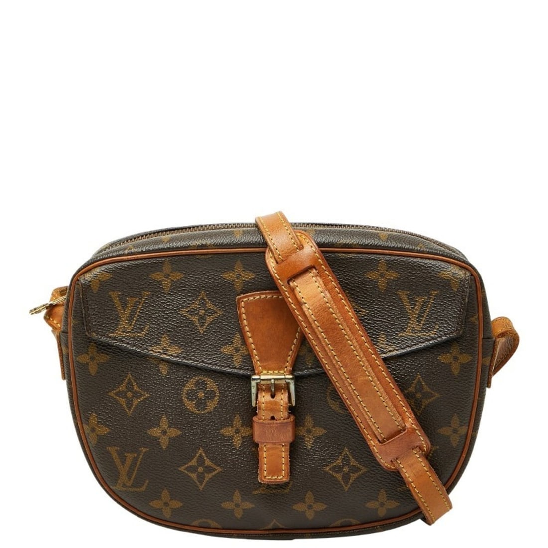 Louis Vuitton Monogram Jeune Fille MM Crossbody Shoulder Bag M51226 Brown Leather Women's LOUIS: --- Catalog ---Category: SizeSize (HxWxD): 17cm x 24cm x 5.5cm / 6.69'' x 9.44'' x 2.16''Category: DesignType: Shoulder bagColor: BrownGender: WomenMaterial: PVC , Leather Category: GeneralBrand: Loui