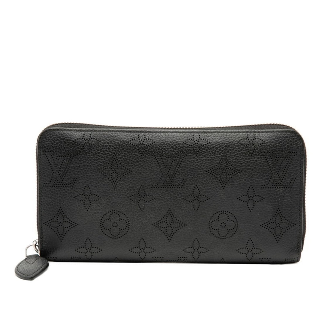 Louis Vuitton Monogram Mahina Zippy Wallet, Round Zipper Long Wallet M61867, Noir Black Leather,: --- Catalog ---Category: SizeSize (HxWxD): 10cm x 19.5cm x 2cm / 3.93'' x 7.67'' x 0.78''Category: DesignType: Long wallet (bi-fold)Color: Black, NoirGender: MenMaterial: Leather Category: GeneralBran