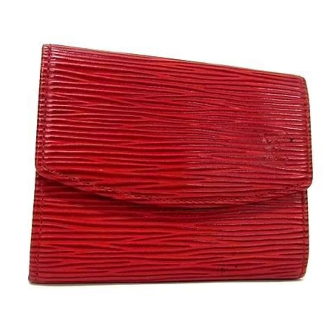 LOUIS VUITTON Louis Vuitton Porte Monnaie Sample Wallet/Coin Case M63417 Castilian Red Epi Leather: --- Catalog ---Category: SizeSize (HxWxD): 8cm x 10cm x 1.2cm / 3.14'' x 3.93'' x 0.47''Category: DesignType: Coin purse/coin caseColor: Castilian redGender: WomenMaterial: Epi leather Category: Gener