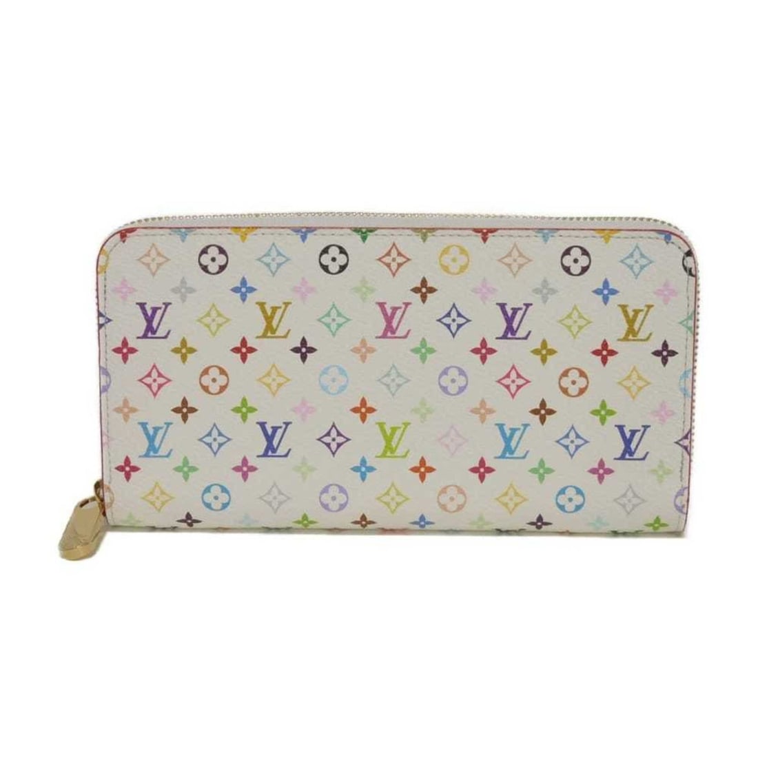 Louis Vuitton Long Wallet, LV×TM, LV Blanc, Takashi Murakami, RFID IC, Unused, Monogram,: --- Catalog ---Category: SizeSize (HxWxD): 10.5cm x 19.5cm x 2.3cm / 4.13'' x 7.67'' x 0.9''Category: DesignType: Long wallet (bi-fold)Color: Monogram, Multi-color, Pink, WhiteGender: Men,WomenMateria