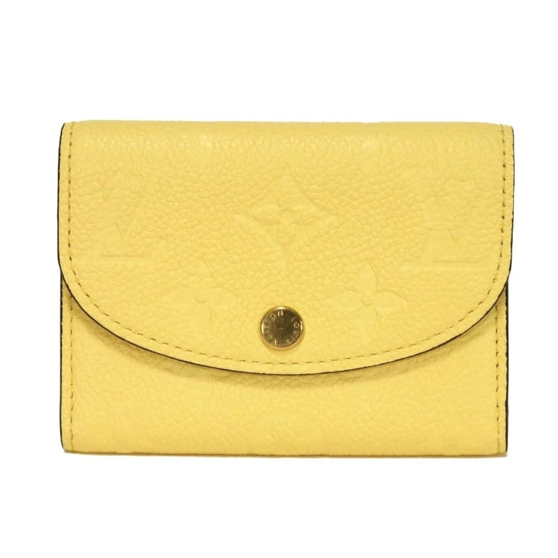 Louis Vuitton Porte Monnaie Rosalie Bifold Wallet with LV Flower Embossing, RFID IC Chip, Monogram: --- Catalog ---Category: SizeSize (HxWxD): 8cm x 11cm x 2.5cm / 3.14'' x 4.33'' x 0.98''Category: DesignType: Wallet (bi-fold)Color: Jaune, Monogram, YellowGender: Men,WomenMaterial: Monogram Empreint