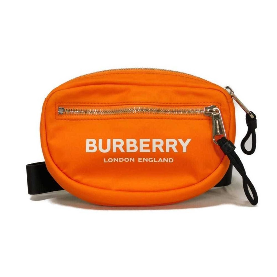 Burberry body bag, waist white, compact, bum shoulder Nova check nylon, orange, 8021092, men's and: --- Catalog ---Category: SizeSize (HxWxD): 11cm x 18cm x 4cm / 4.33'' x 7.08'' x 1.57''Category: DesignType: Fanny pack, Shoulder bag, Sling bagColor: OrangeGender: Men,WomenMaterial: Nylon Category: