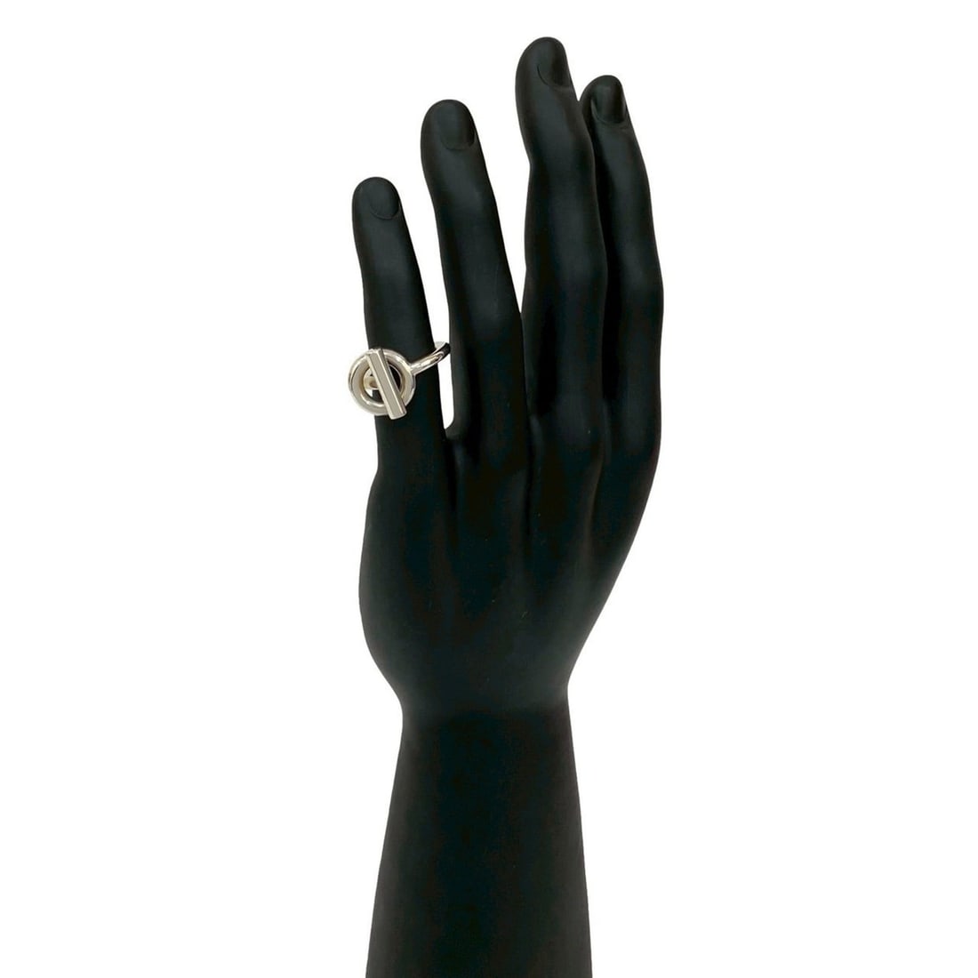 HERMES Echappé Silver 925 Ring, Size 9, Silver, 28027: --- Catalog ---Category: SizeJP Size: 9US Size: 5Category: DesignType: Band ringColor: SilverGender: WomenMaterial: Silver 925Category: GeneralBrand: Hermes--- Item List ---Section: ConditionRanking: