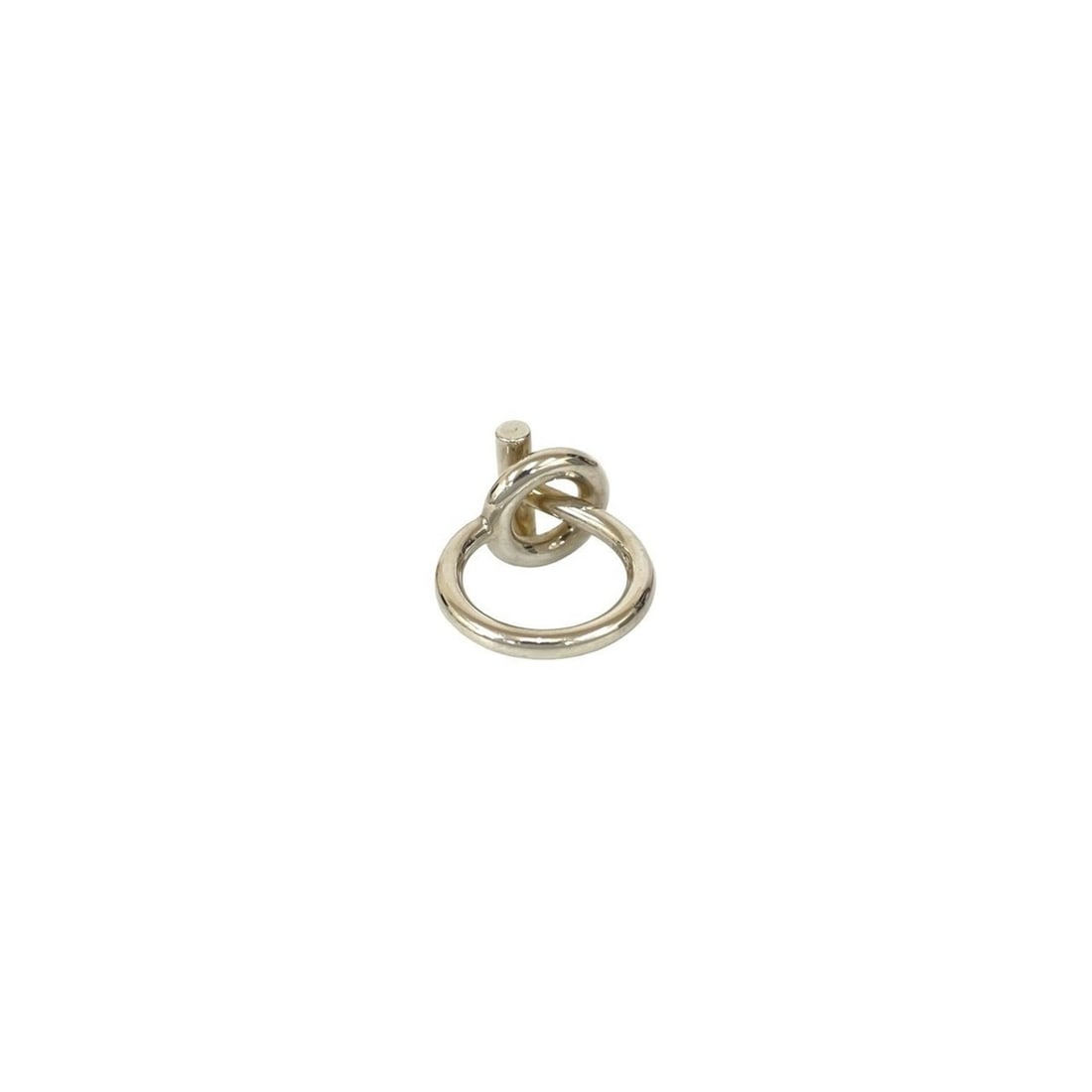 HERMES Echappé Silver 925 Ring, Size 9, Silver, 28027 - 6