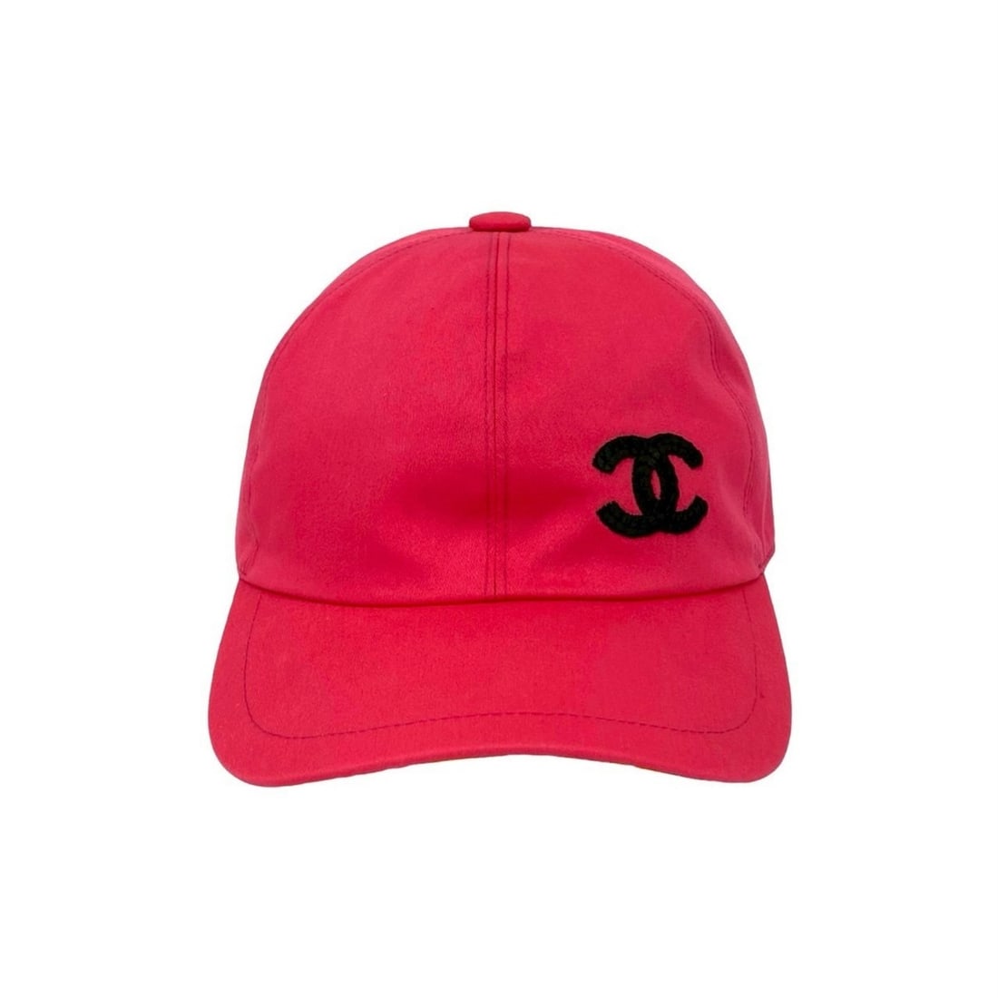 CHANEL Coco Mark Sequin Logo Cotton Cap Hat for Women, Pink, 37799 (1 of 19)
