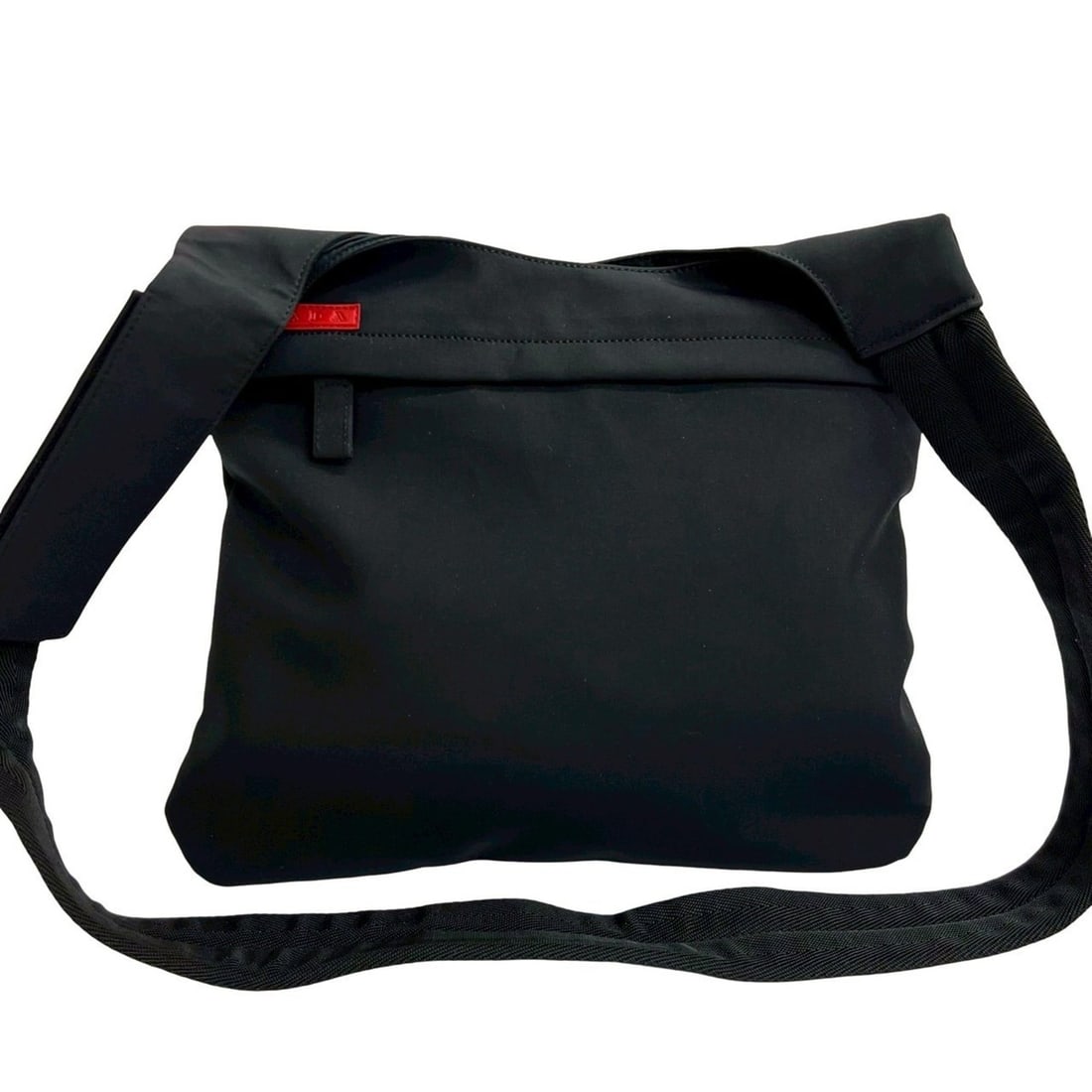 PRADA Prada Sport Logo Tessuto Nylon Shoulder Bag/Messenger Bag, Black, 20448 (1 of 14)