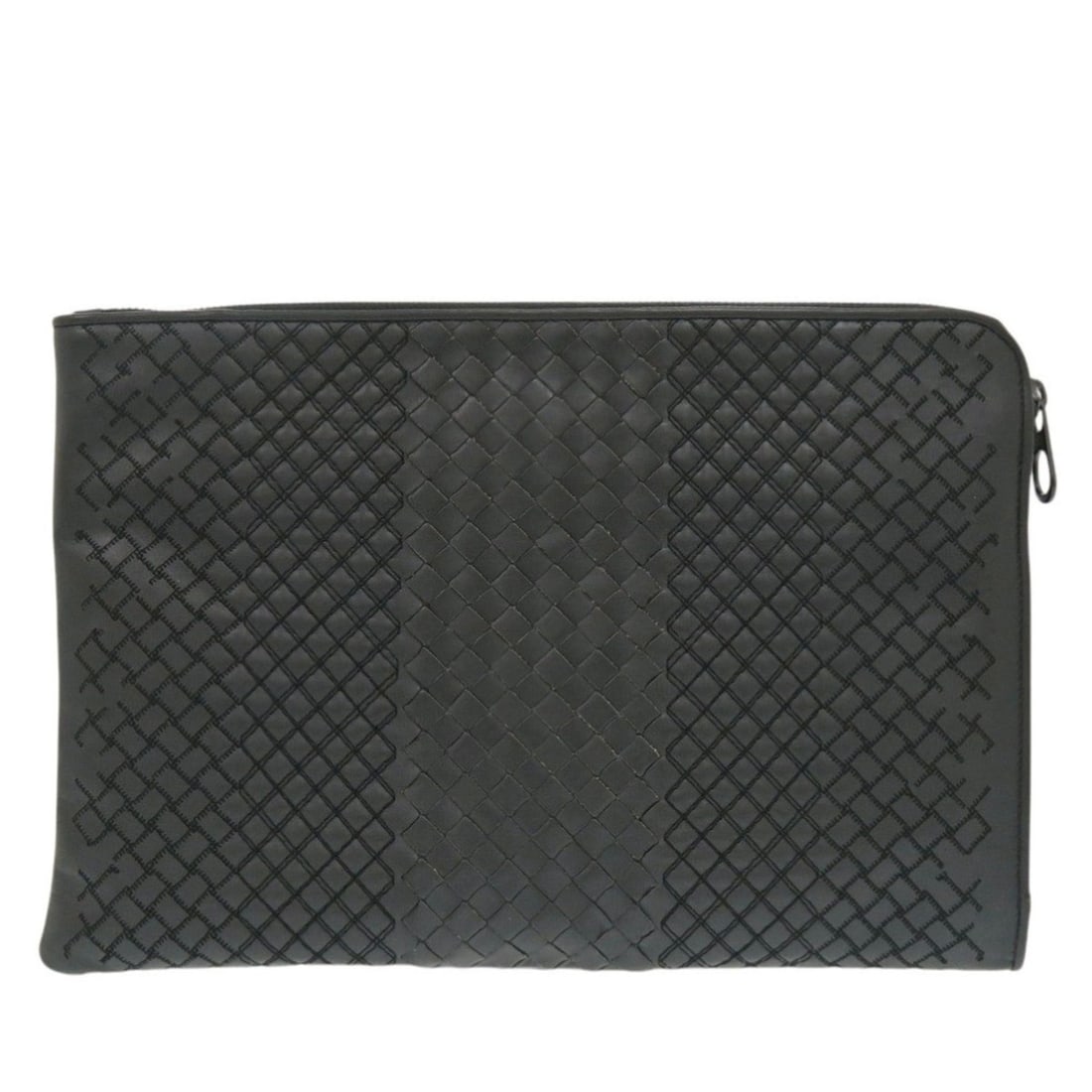 Excellent condition Bottega Veneta Intrecciato leather grey clutch bag 0782: --- Catalog ---Category: SizeSize (HxWxD): 22.5cm x 33.5cm x 2cm / 8.85'' x 13.18'' x 0.78''Category: DesignType: Clutch bagColor: GrayGender: Men,WomenMaterial: Intrecciato Category: GeneralBrand: Bo