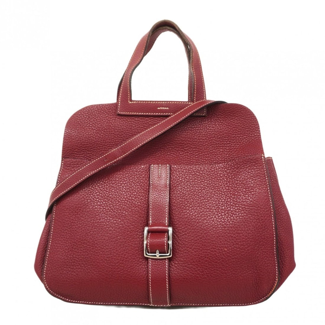 Hermes Hermès Arzan 31 Handbag, Taurillon Clemence Rouge H, ?R Stamp, 2-Way Bag for Women (1 of 16)