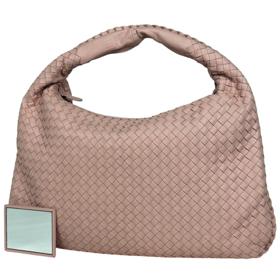 Bottega Veneta Intrecciato Shoulder Bag, Handbag, Leather, Pink, Women's (1 of 18)