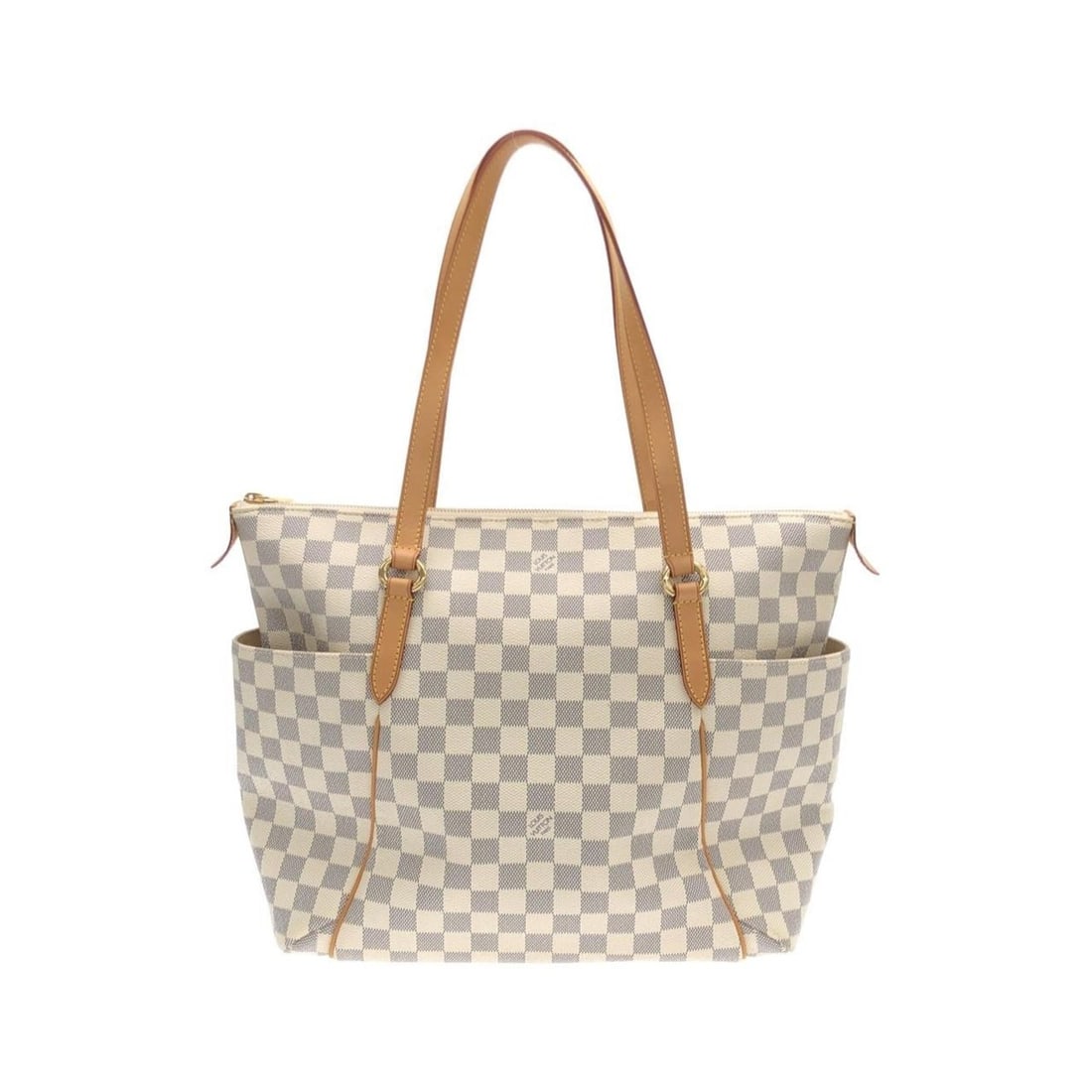Louis Vuitton Damier Azur Totally MM N51262 Handbag: --- Catalog ---Category: SizeSize (HxWxD): 30cm x 41cm x 14cm / 11.81'' x 16.14'' x 5.51''Category: DesignType: HandbagColor: Azur, Ivory, WhiteGender: MenMaterial: Coated canvas Category: